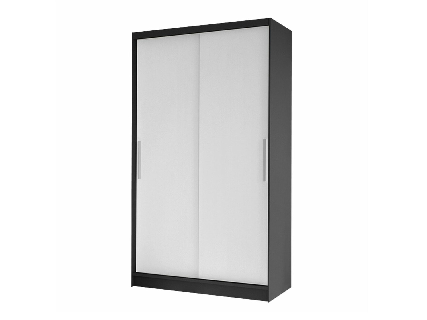 Garderobeskab Closico Structor I (Sort + Hvid)