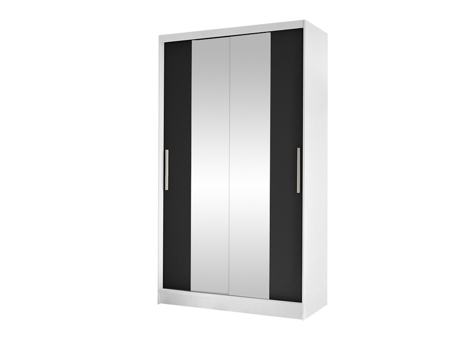 Garderobeskab Closico Structor II (Hvid + Sort)