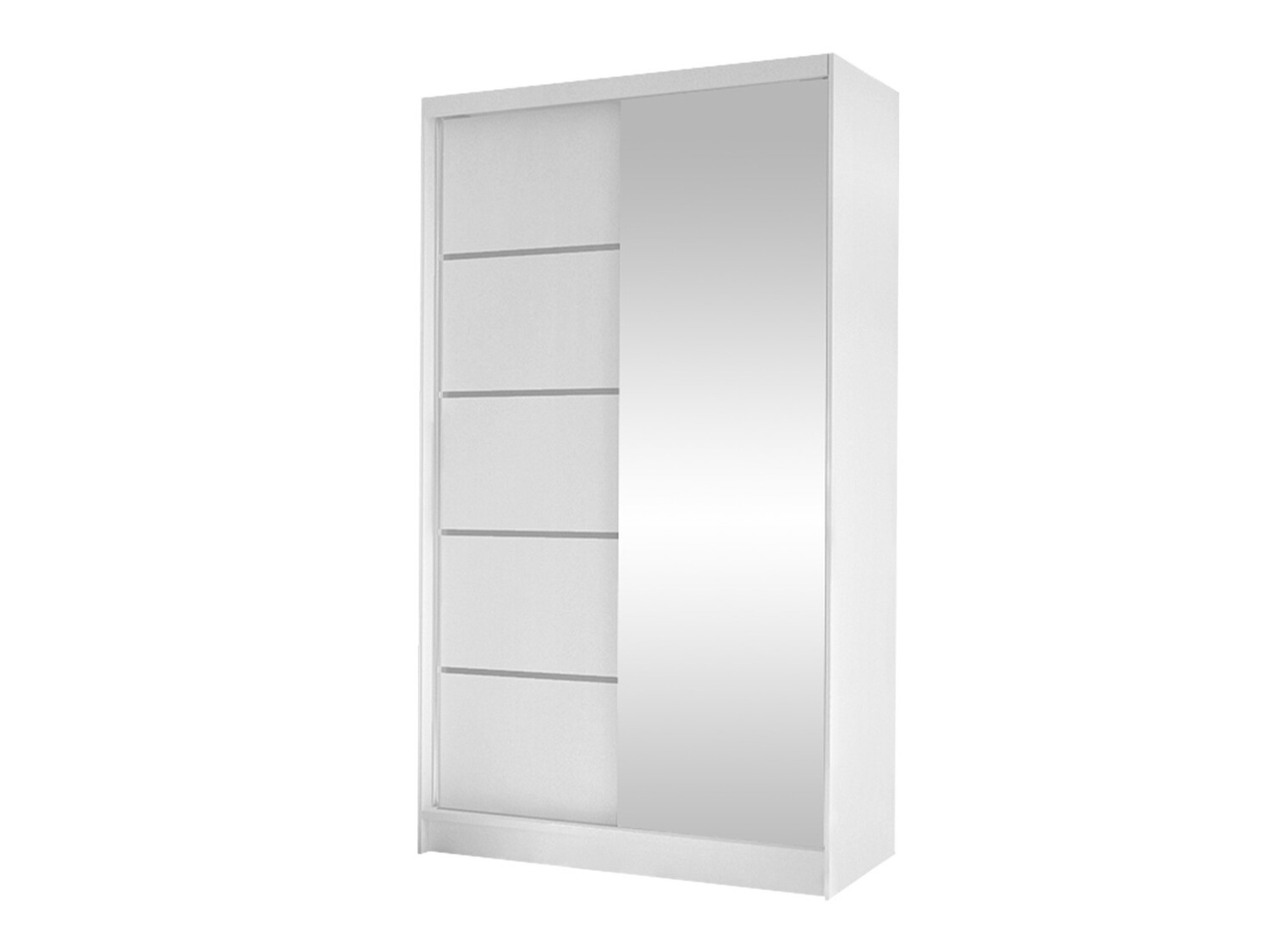 Garderobeskab Closico Fractor III (Hvid)