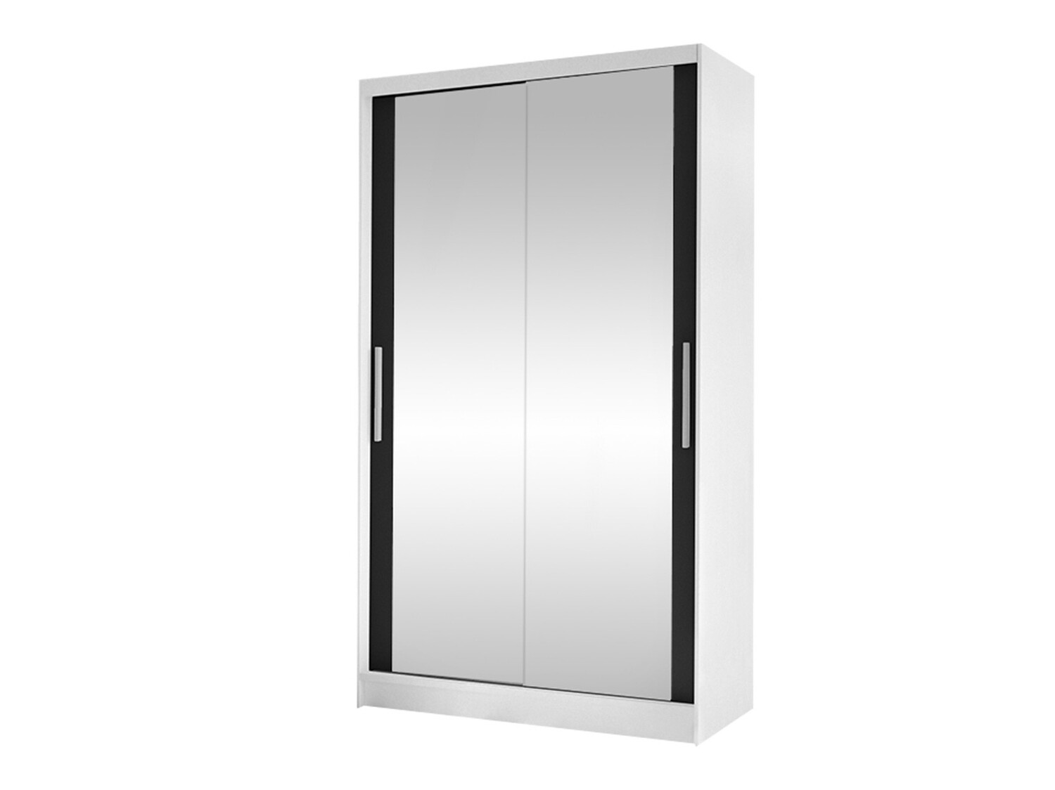 Garderobeskab Closico Structor VII (Hvid + Sort)