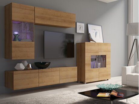 Stuemøbelsæt Tivdalu 107 (Gylden eg)