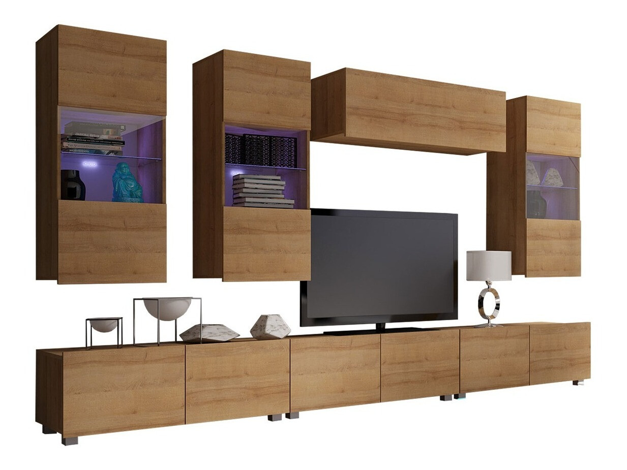 Stuemøbelsæt Remus XI (Gylden eg)