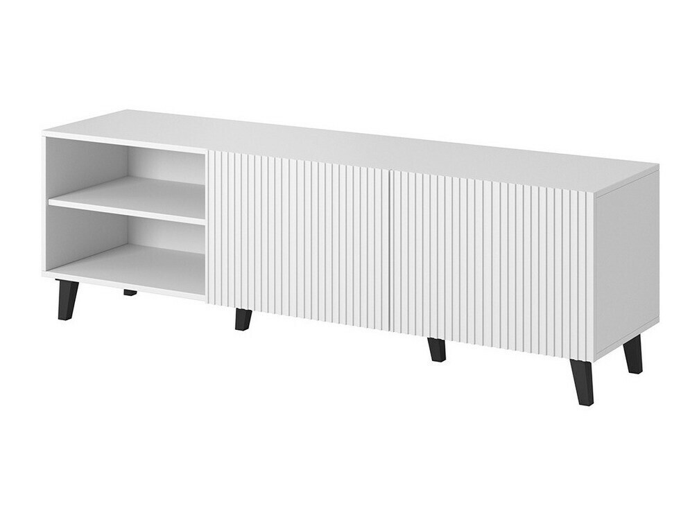 TV-bord Dicto (Hvid + Sort)