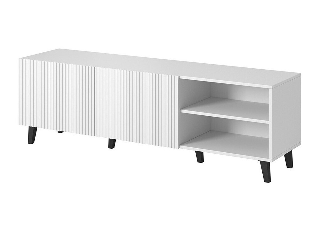 TV-bord Dicto (Hvid + Sort)