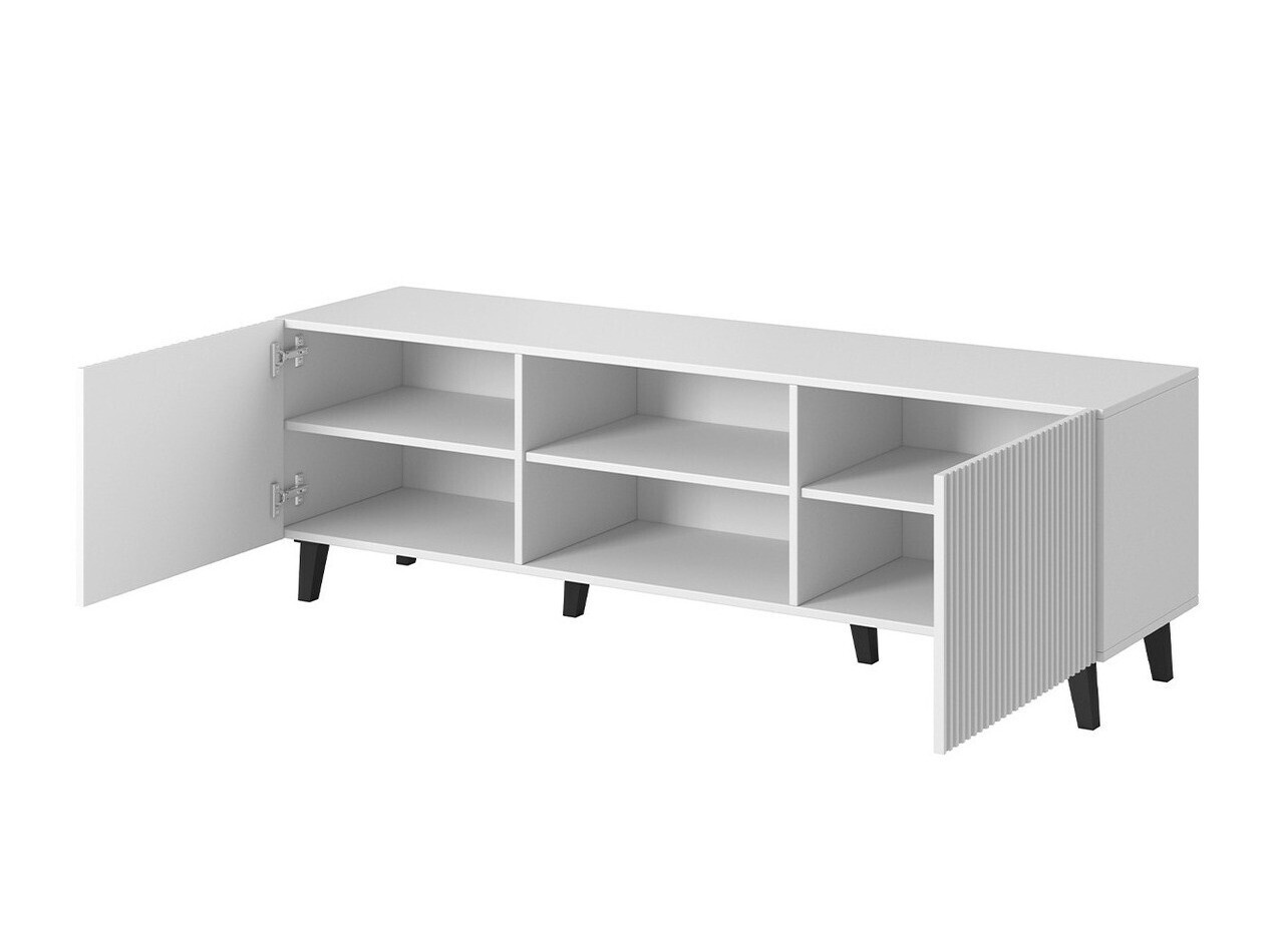 TV-bord Dicto (Hvid + Sort)