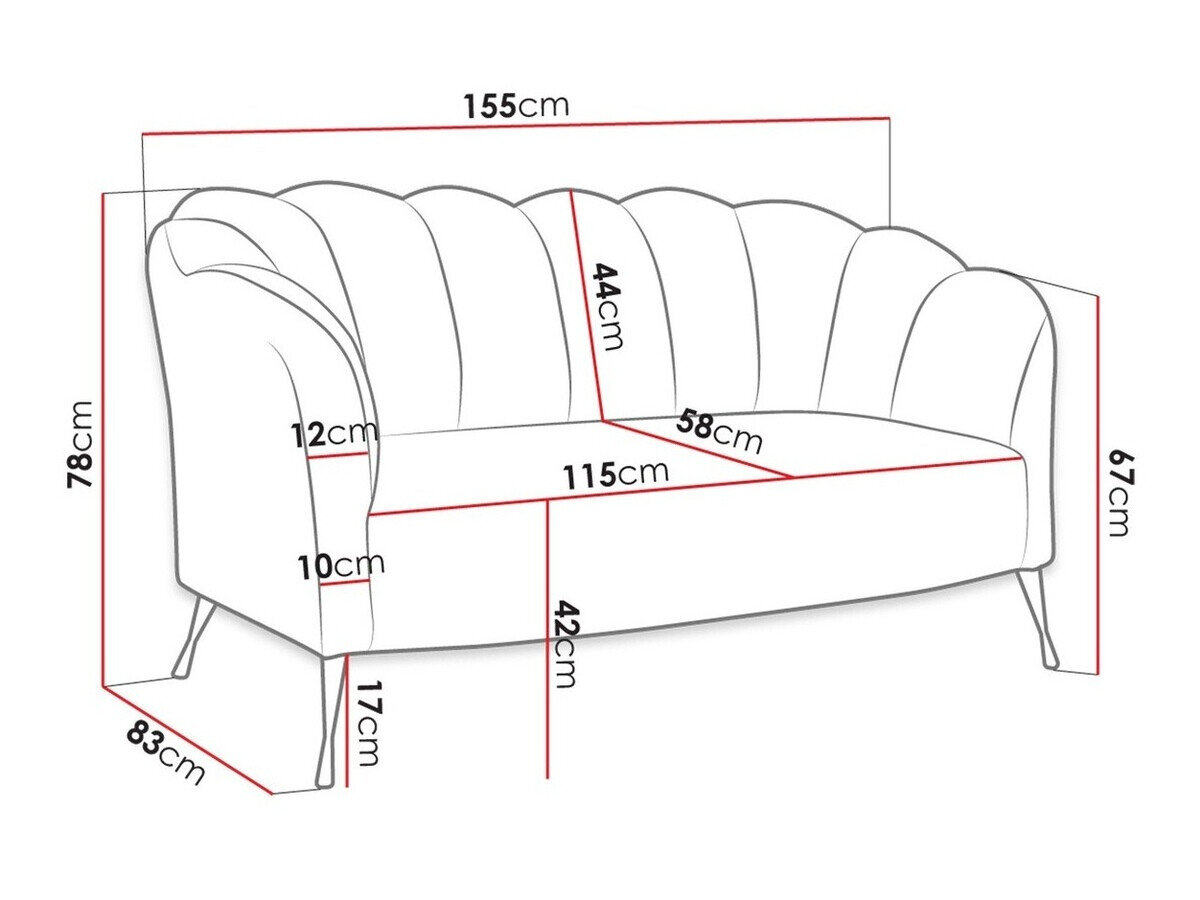 Sofa Providence 151 (Eureka 2142)