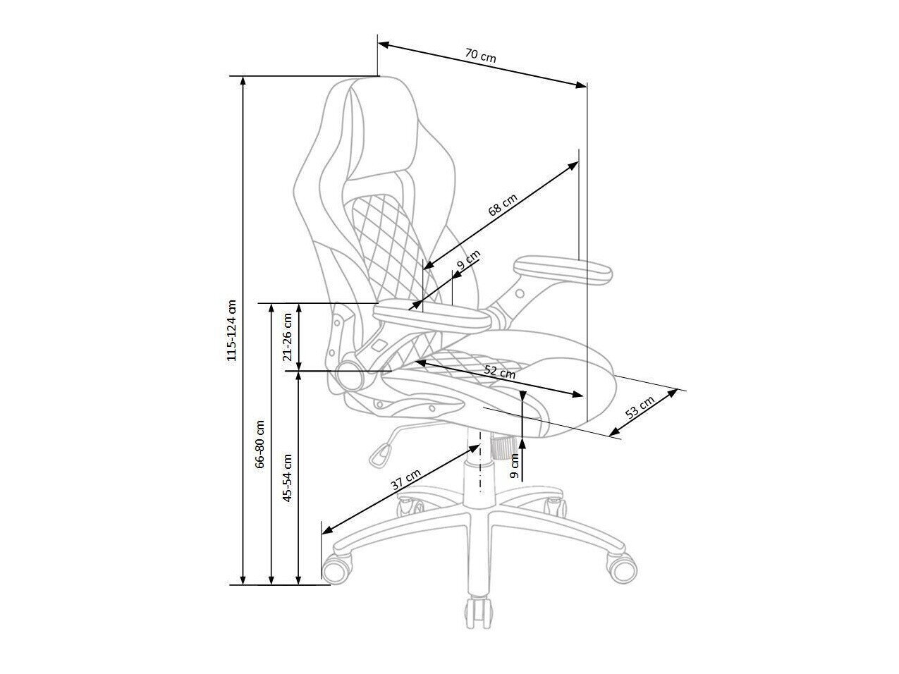 Kontorstol Houston 481