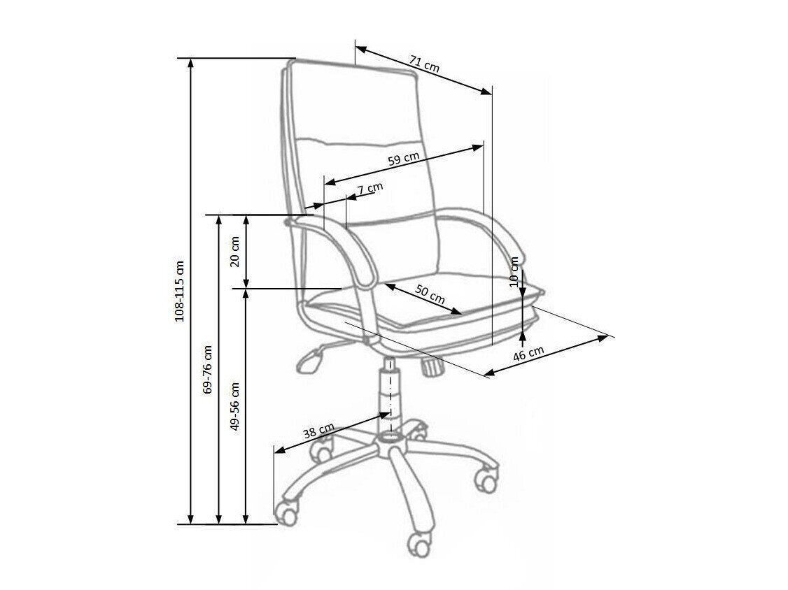 Kontorstol Houston 195