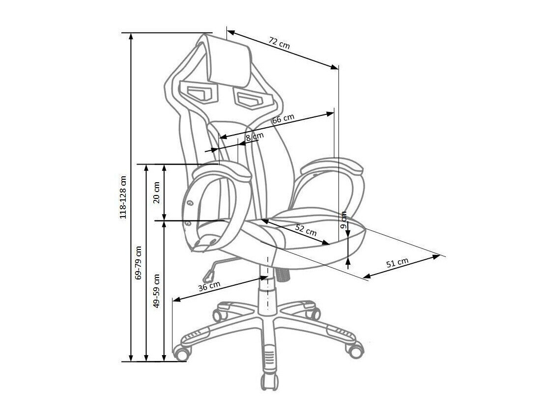 Kontorstol Houston 453
