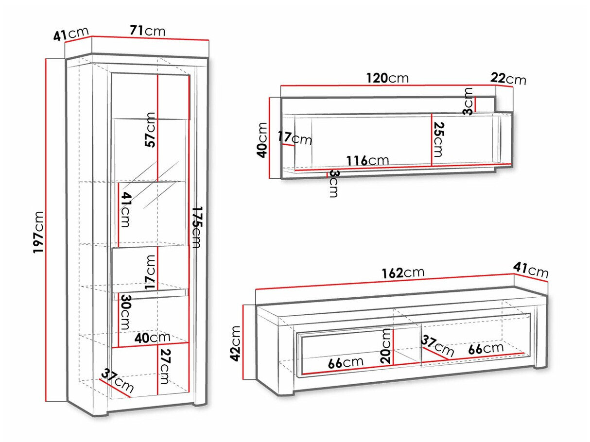 Stuemøbelsæt Etrmona 118