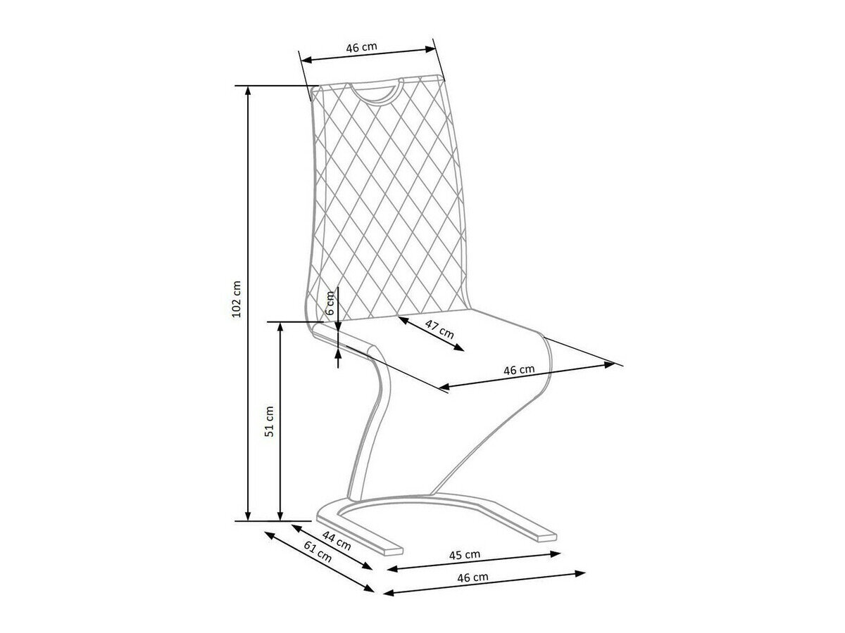 Stol Houston 928 (Gul)