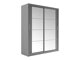 Garderobeskab Fresno 102 (Grå)