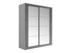 Garderobeskab Fresno 102 (Grå)