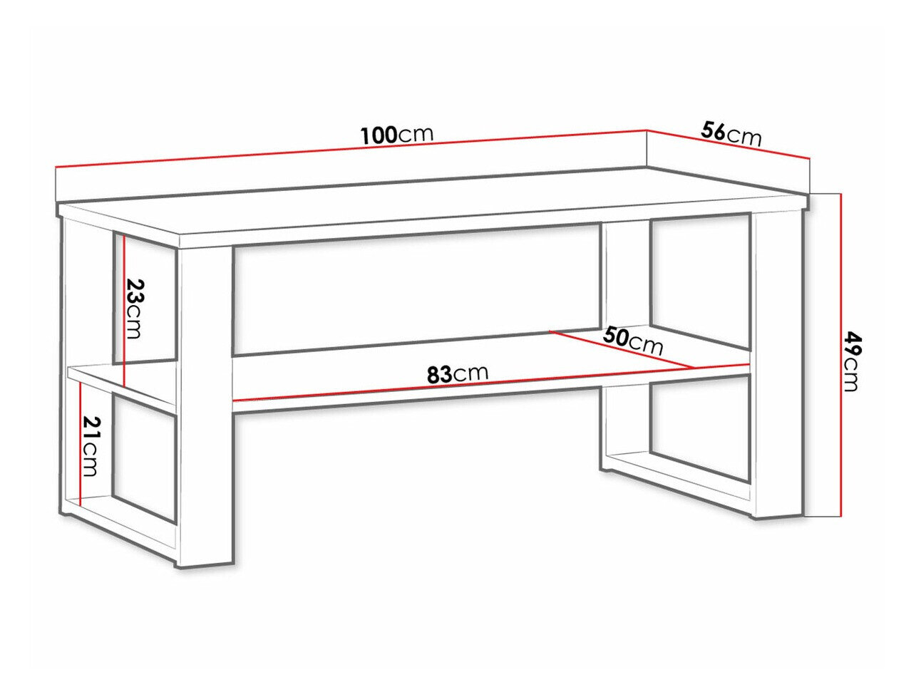 Sofabord Tenodeu 108