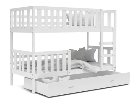 Køjeseng Aurora 147 (Hvid)