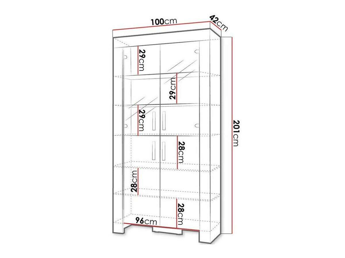Reol Melfeli 101 (Sonoma eg)