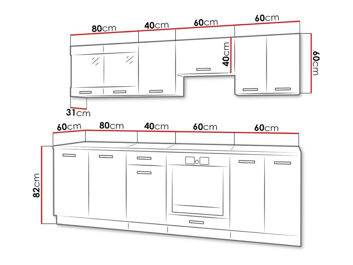 Køkkensæt Tucson 163