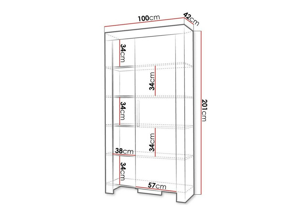 Reol Melfeli 102 (Sonoma eg)