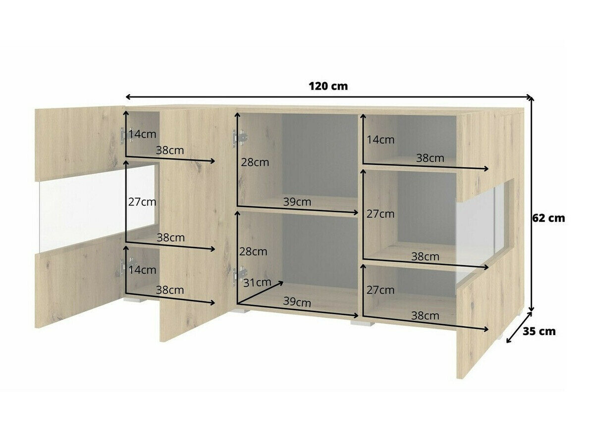 Skænk Revmiru 102 (Sort + Wotan eg)