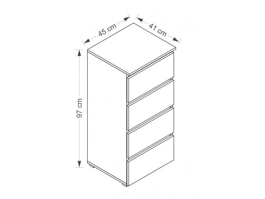 Kommode Cirdora 106 (Sonoma eg)