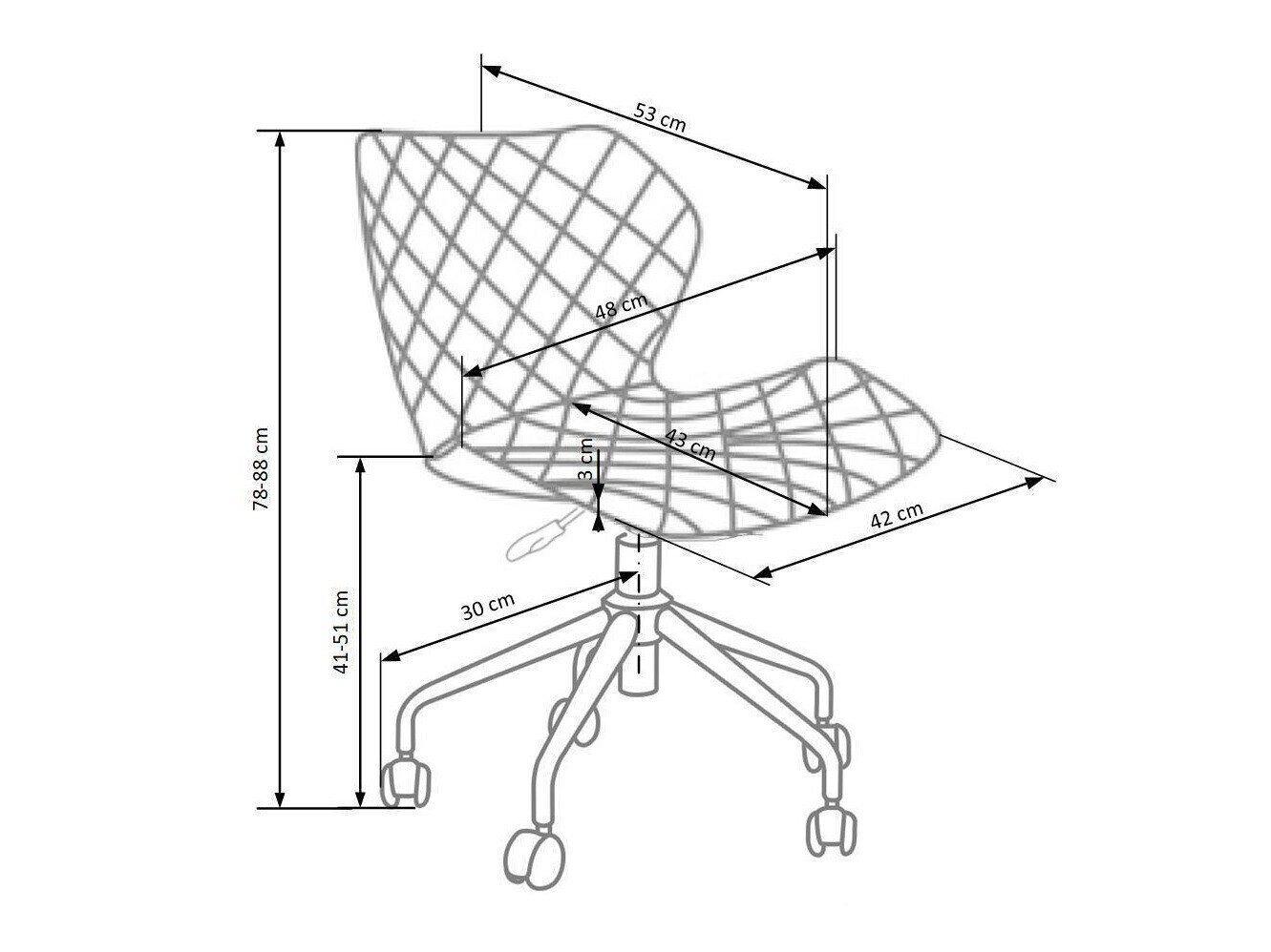 Børnestol Houston 324 (Turkis)