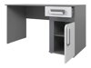 Skrivebord Levtala 109 (Antracit + Hvid + Turkis)