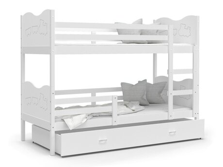 Køjeseng Aurora 112 (Hvid)