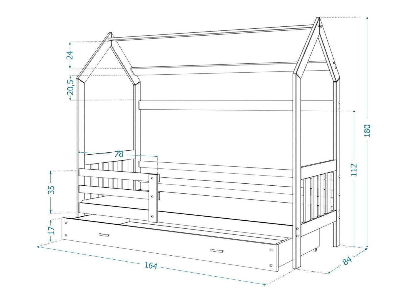 Seng Aurora 122 (Fyrretræ)