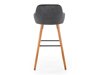 Barstol Houston 844 (Grå + Brun)