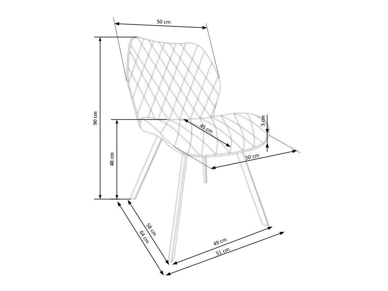 Stol Houston 626 (Gul)