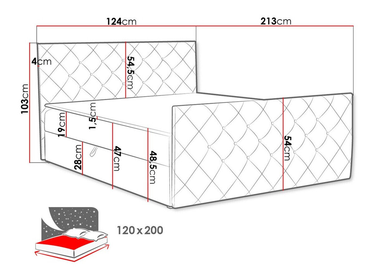 Kontinentalseng Baltimore 158 (Amor Velvet 4308)