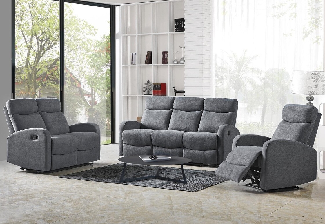 Sofa hvilestol Houston 1098 (Grå)