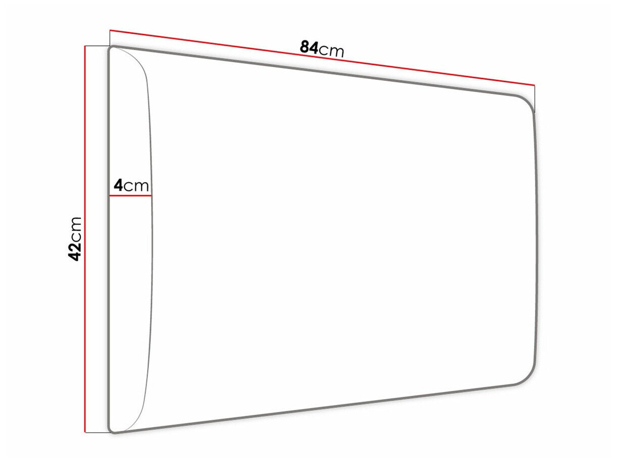 Blødt vægpanel Comfivo 412 (Manila 11) (84x42)