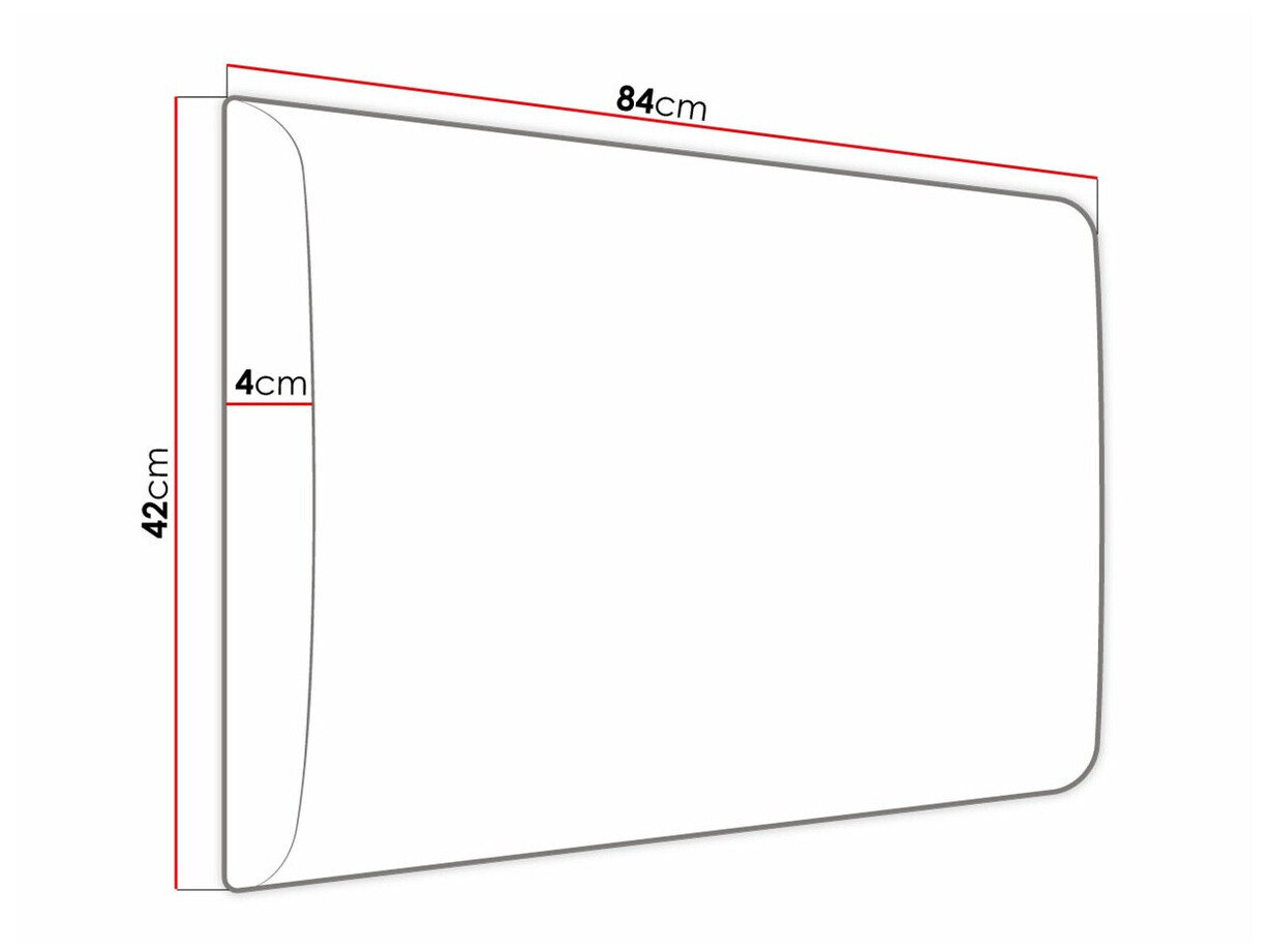 Blødt vægpanel Comfivo 412 (Manila 35) (84x42)