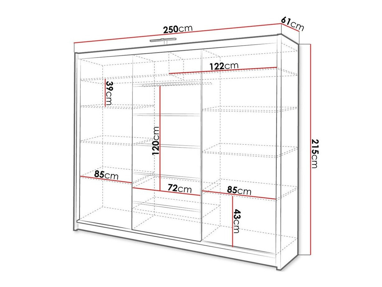 Garderobeskab Honolulu 132