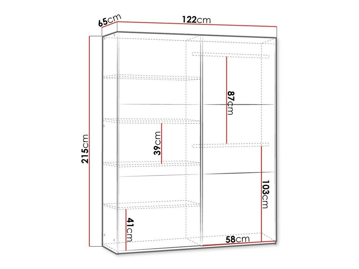 Garderobeskab Honolulu 229