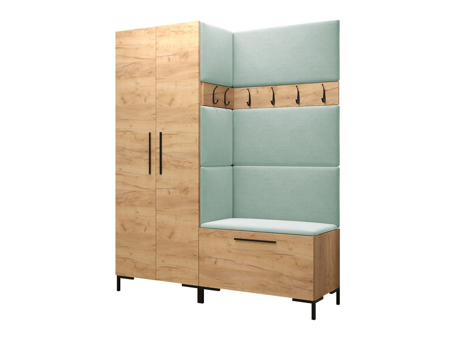 Entrésæt Nomal I (Craft egetræ)