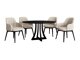 Spisestuesæt Racine 128 (Sort)