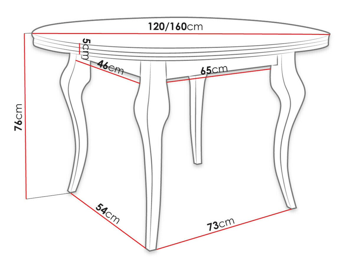 Spisestuesæt Racine 138 (Glansfuld hvid + Magic Velvet 2219)
