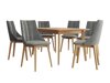 Spisestuesæt Racine 139 (Brun + Magic Velvet 2217)