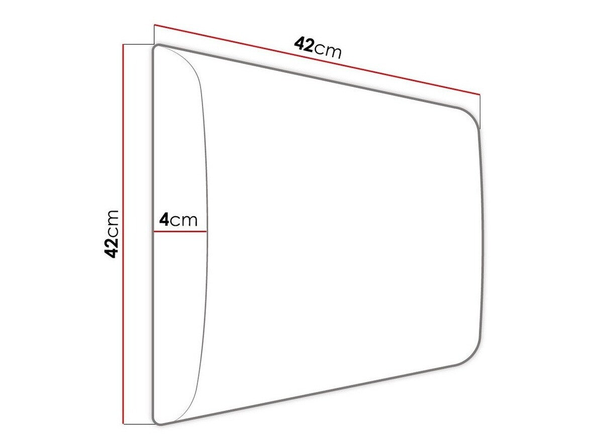 Blødt vægpanel Comfivo 411 (Soft 011) (42x42)