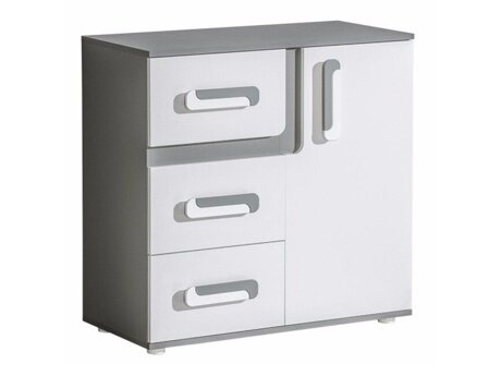 Kommode Levtala 108 (Antracit + Hvid)