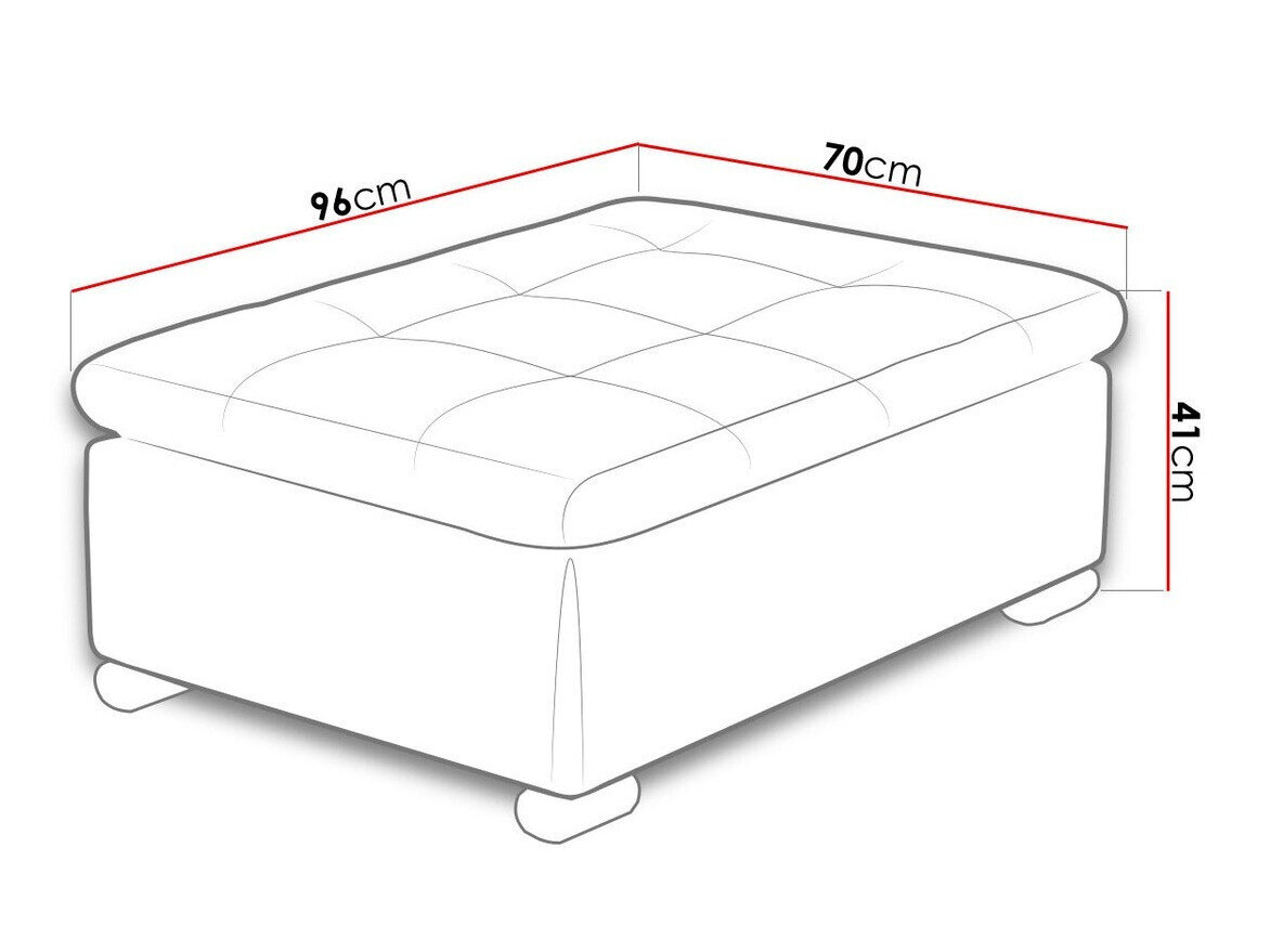 Polstret bænk Comfivo 118 (Soft 011 + Lux 06)