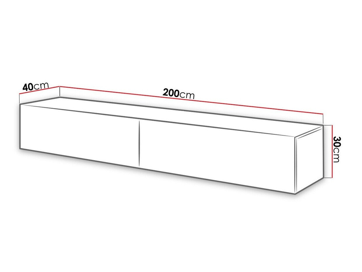 TV-bord Charlotte 116