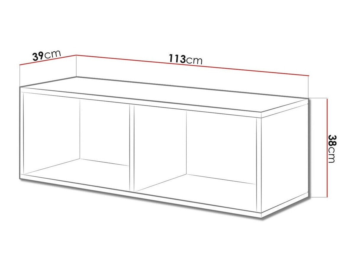 Vægreol Corbele 101 (Antracit)