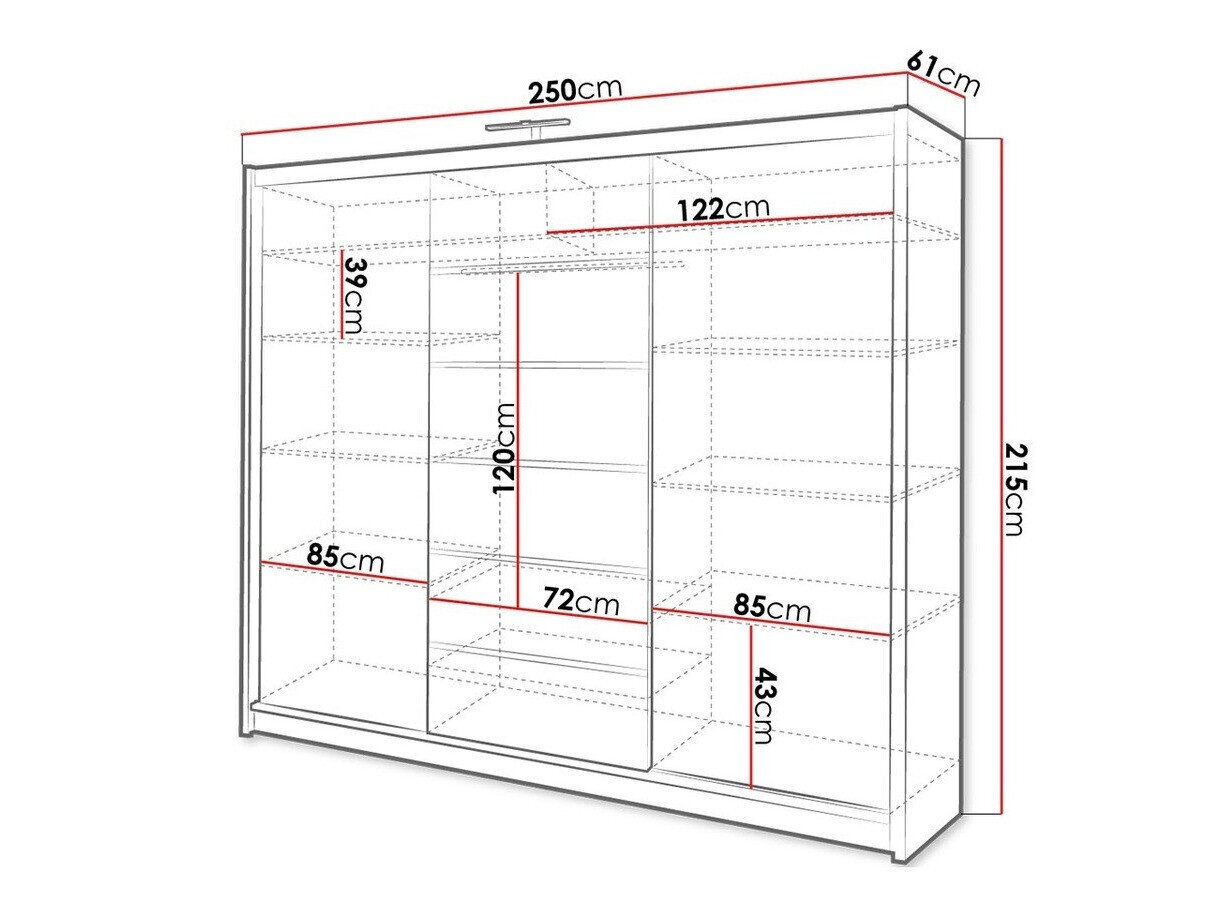Garderobeskab Honolulu 231
