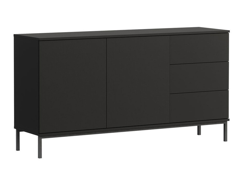 Kommode Lomsore 104 (Sort)