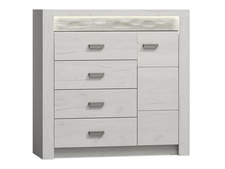 Kommode Serfeno 115 (Craft hvid)