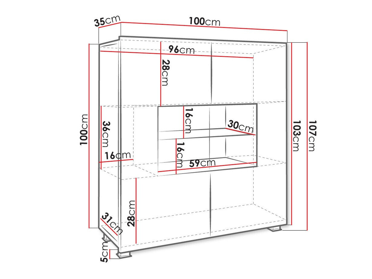 Skænk Tivdalu 100 (Gylden eg)