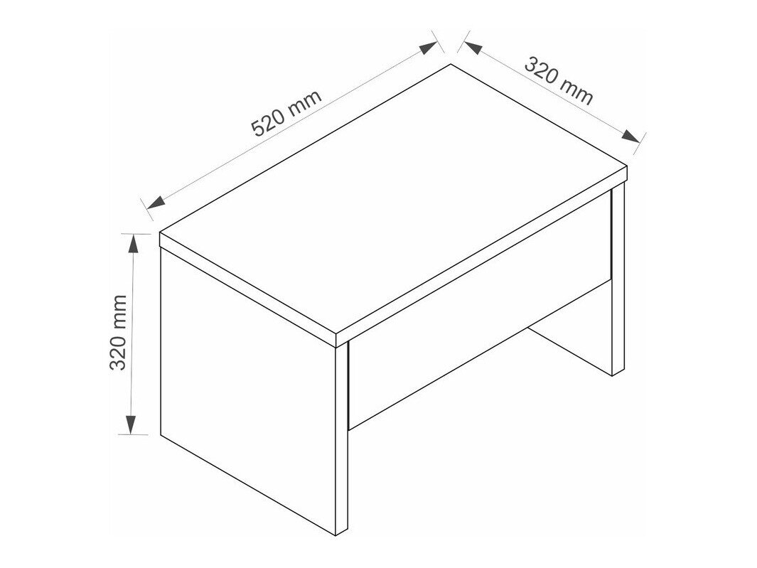 Sengebord Lomala 101